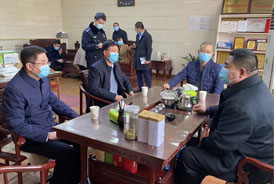 正定县各领导莅临河北铂润调研指导